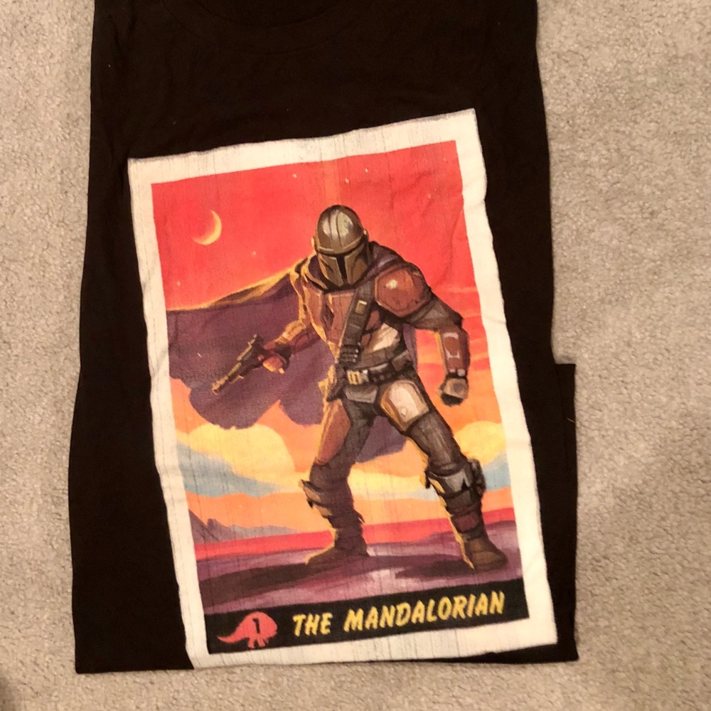Mens Mandalorian T-shirt size XXL